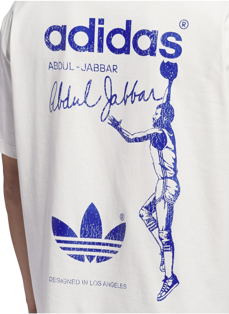 Adidas Kareem Skyhook T-Shirt  - Image 4