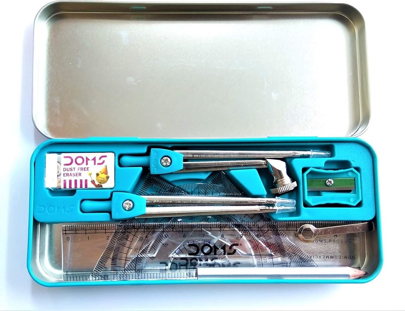 DOMS Geomiti Mathematical Drawing Instruments Box,Assorted - Image 2