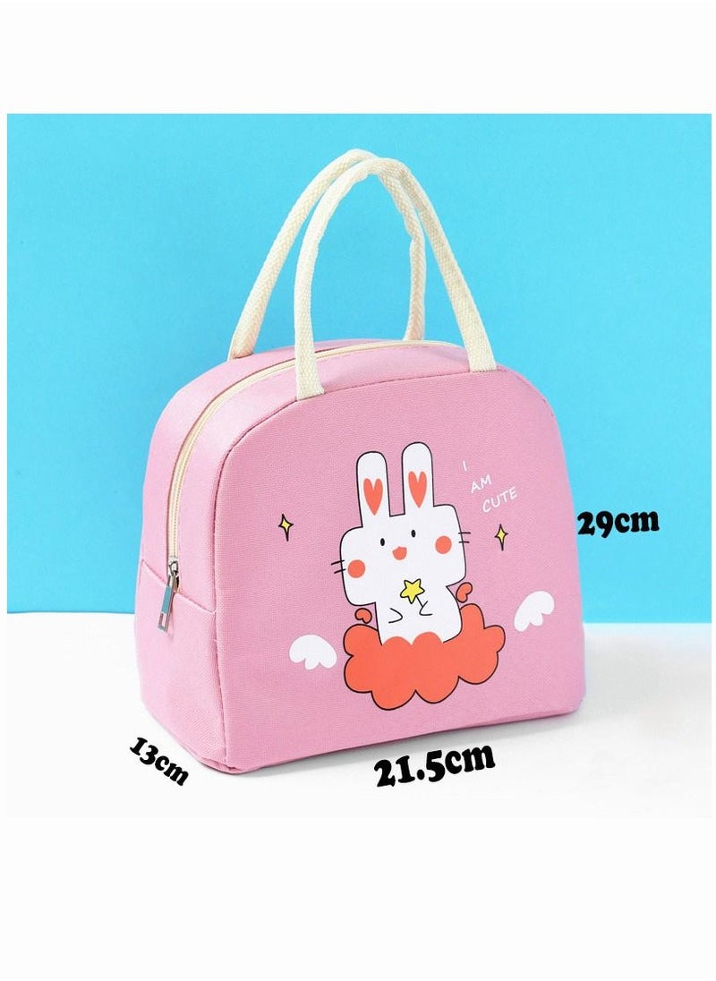 Mi VAZA Cartoon Animals Lunch Bag Waterproof Portable Zipper Thermal Oxford Cooler Convenient Box  - Image 5