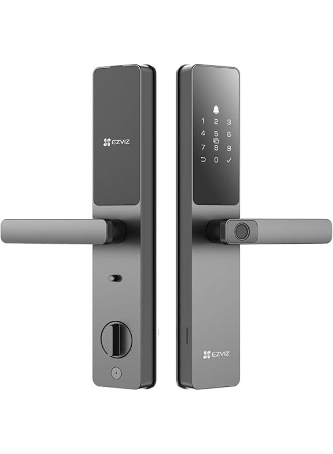 EZVIZ Smart Lock DL05, 7-in-1 Keyless Entry Door Lock, with Fingerprint Access – Secure Keyless Entry, Multiple Unlock Options, Instant Alerts, Weather-Resistant, Child Safety Privacy Control 6068 - Image 1