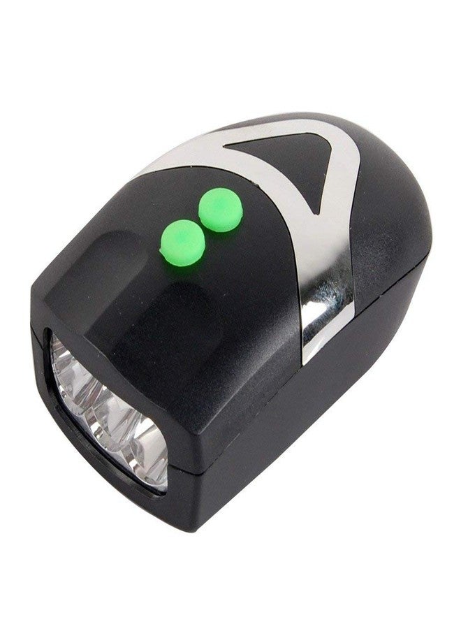 UDee Bicycle Horn and Light 90 DB with Super Bright Light,Black - Image 2