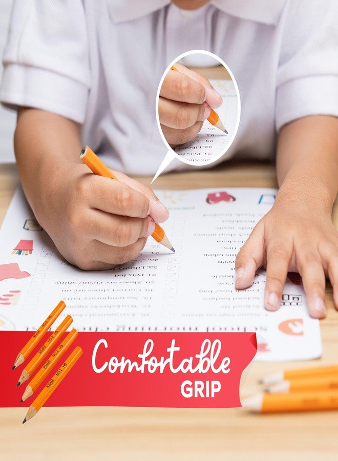 إكس فاستين أقلام جولف XFasten، عبوة من 200 قلم، مقاس 3.5 بوصة، رقم 2 HB، مبراة مسبقًا، سهلة الإمساك، مناسبة للأطفال والكبار، ومستلزمات المدارس - سداسية الشكل، كتابة سلسة، لا تلطخ - Image 5