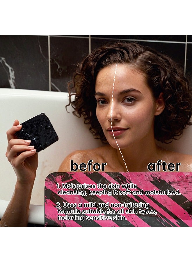 SAUVASINE Nicotinamide Soap With Kojic Acid - Lighten Melanin Joint Whitening Hydrating Body Cleansing Bath Soap 75g - Image 4