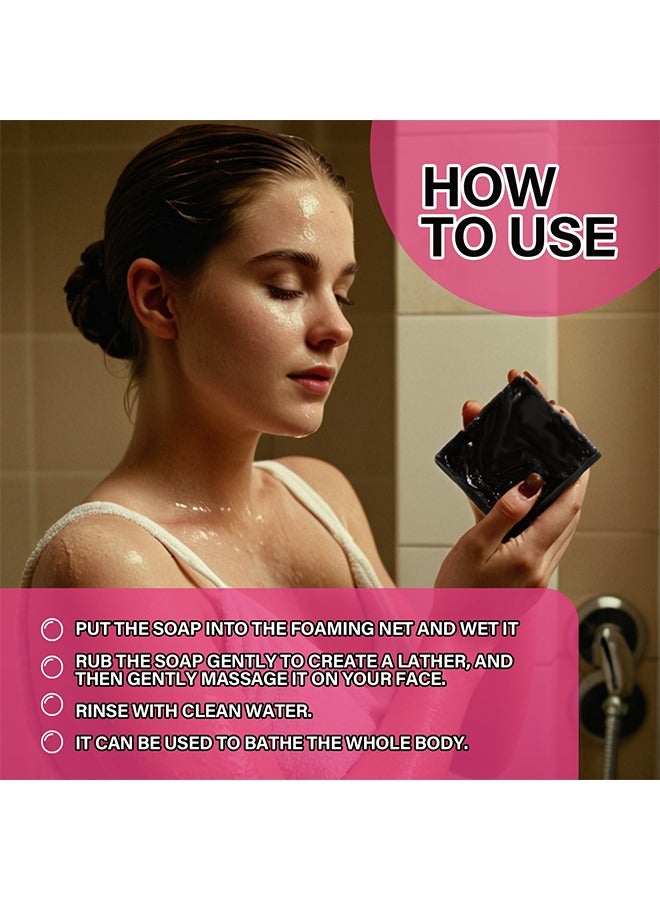 SAUVASINE Nicotinamide Soap With Kojic Acid - Lighten Melanin Joint Whitening Hydrating Body Cleansing Bath Soap 75g - Image 5