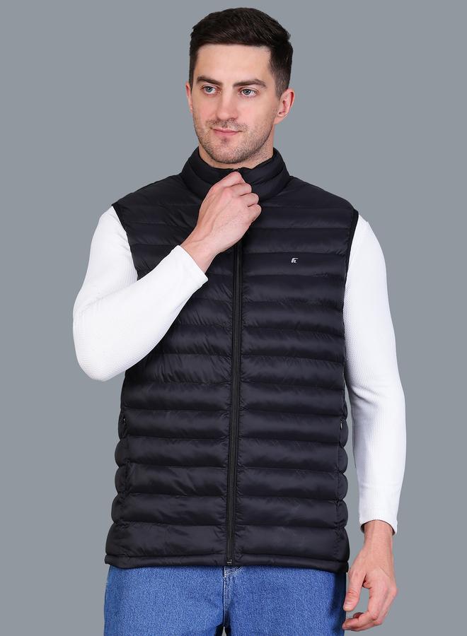 فورت كولينز جاكيت رجالي أسود بدون أكمام من فورت كولينز - Image 1