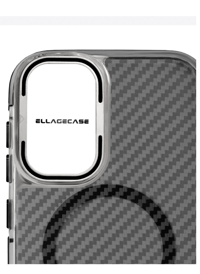 ELLAGECASE - Case with stand for Samsung Galaxy S22, Solid Camera Protection, Shockproof, Compatible with Magsafe and Wireless Charging - Image 1