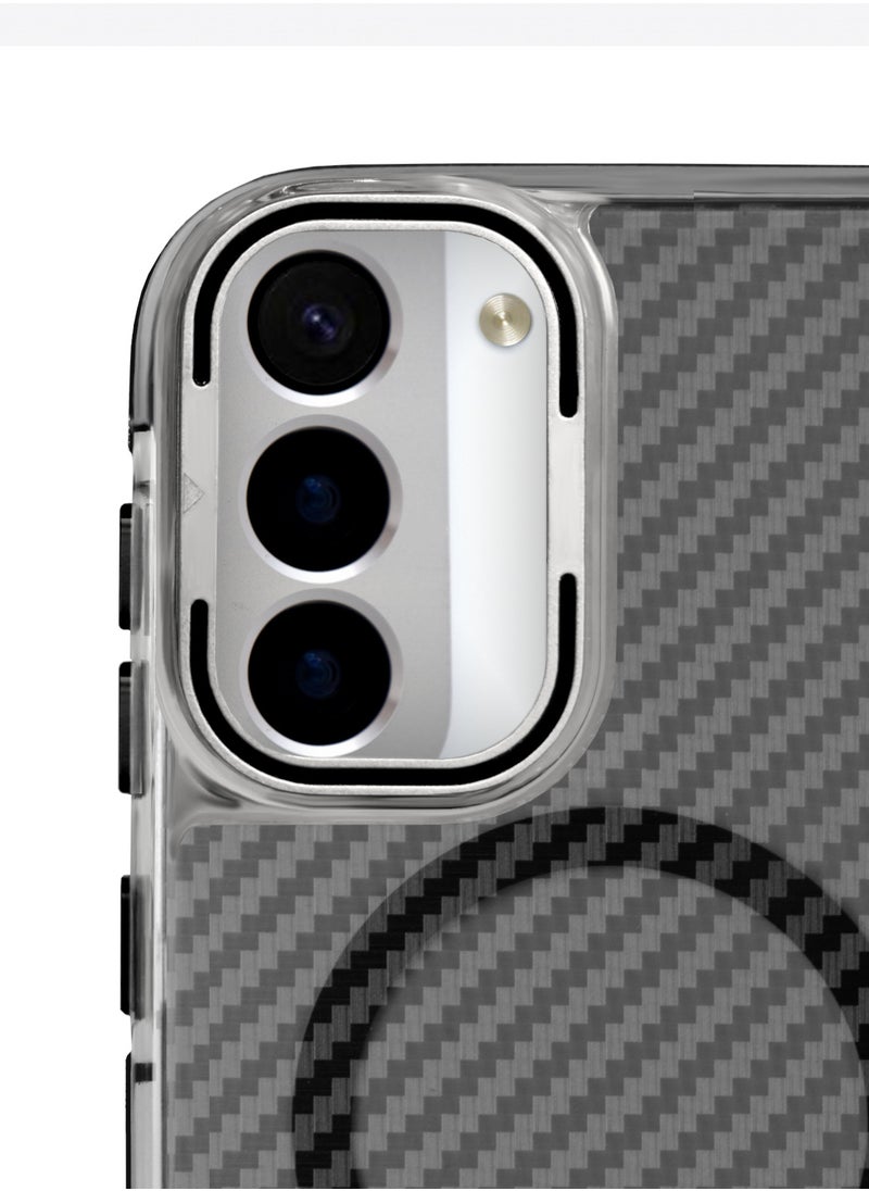 ELLAGECASE - Case with stand for Samsung Galaxy S22, Solid Camera Protection, Shockproof, Compatible with Magsafe and Wireless Charging - Image 1