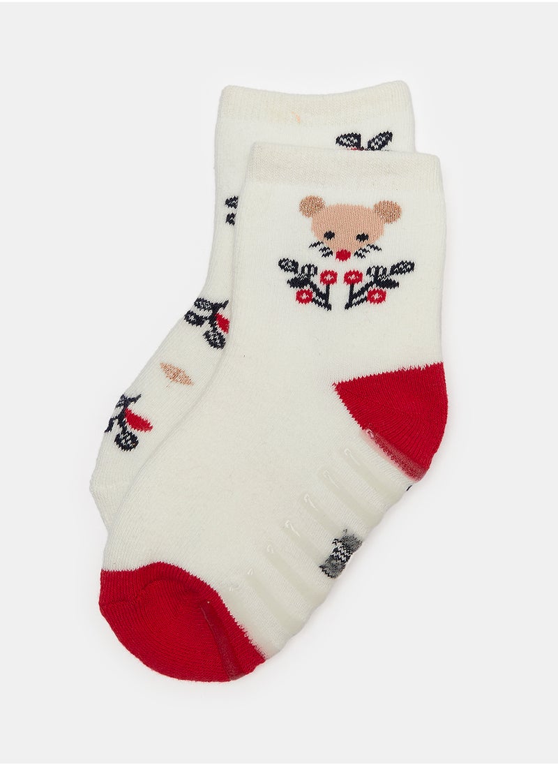 OBAIBI - White Socks for Girls - Image 1