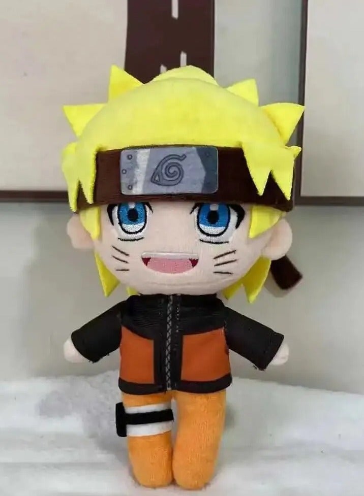 Anime Naruto Plush Toys Cute Cartoon Stuffed Plush Doll For Fans Birthday Gifts 25cm - Image 1