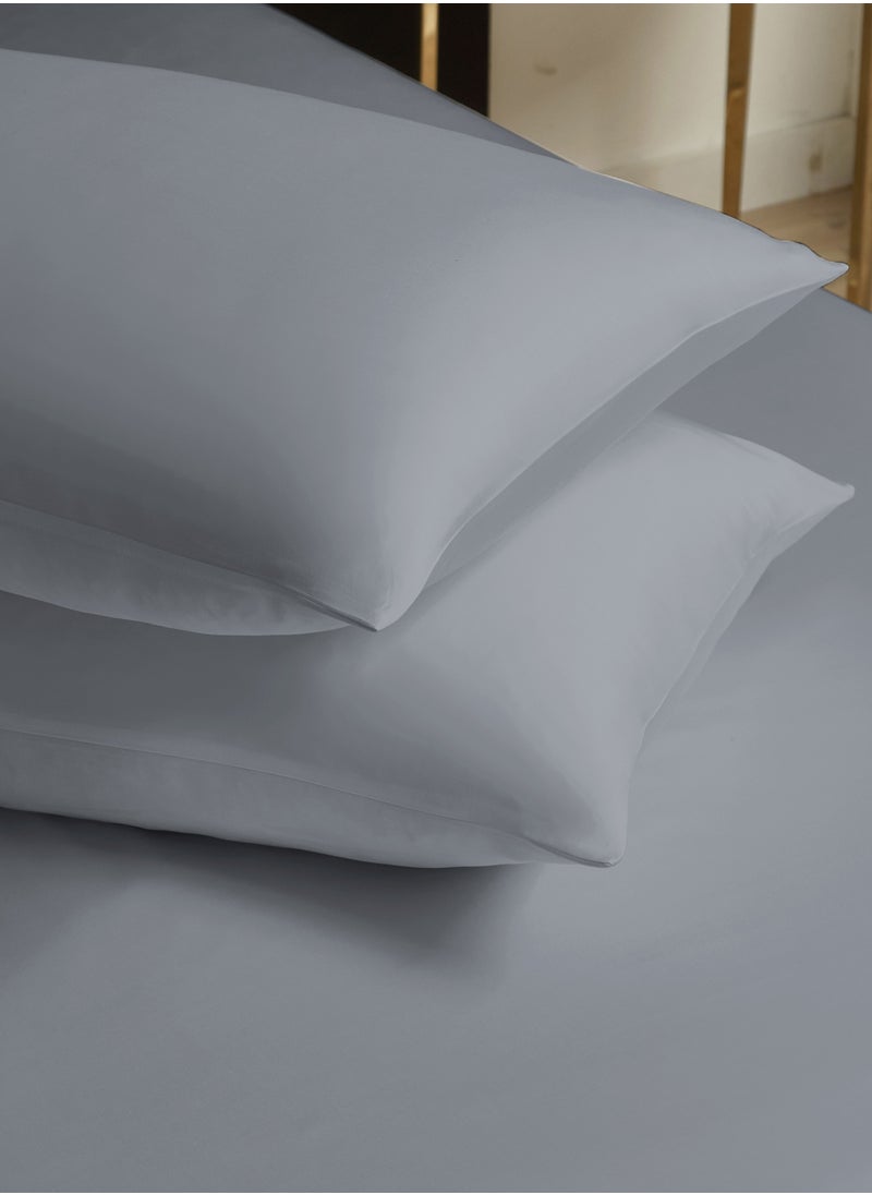 Master Home Textile - Queen 100% Rayon Of Bamboo Cooling Fitted Sheet, Fitted Sheet With Elastic 160x200+35 cm, Breathable Silky Soft, Queen Size 3 Pieces - Image 1