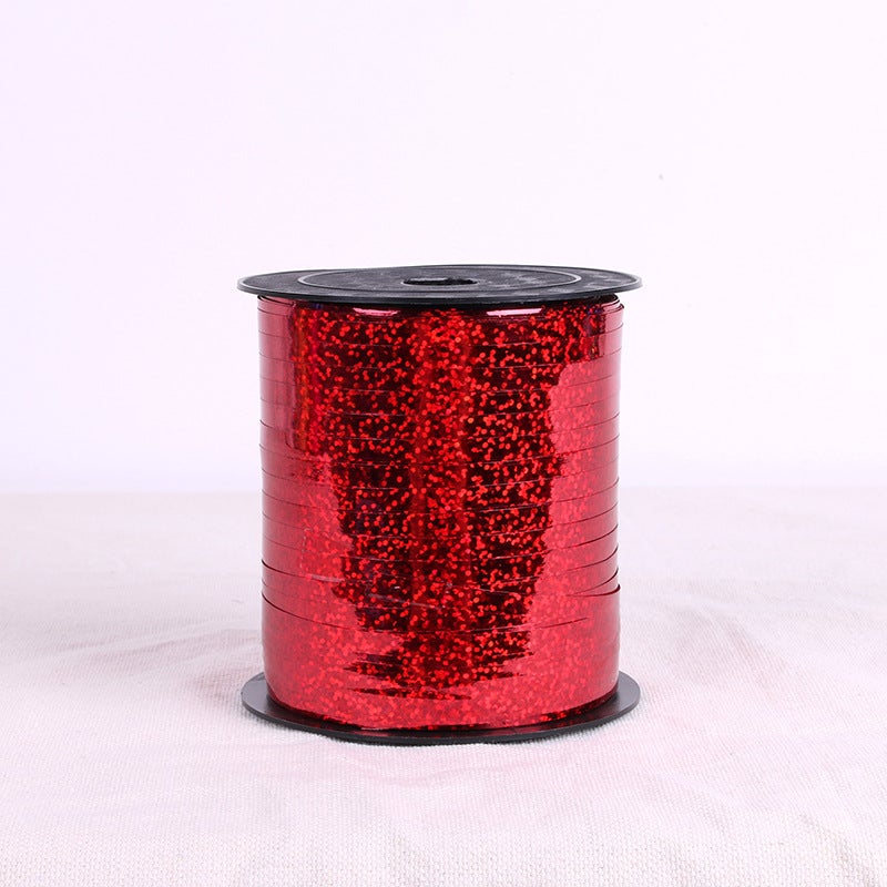 250 Yards Ribbon Laser 5Mm Festival Activity Layout Laser Balloon Decoration Balloon Rope Ribbon - Image 1