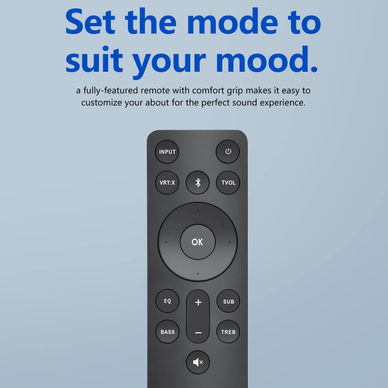 Angrox for VIZIO-Soundbar-Remote, Replacement for VIZIO 5.1/2.1 Home Theater Sound Barï¼Œfor M/V/P Series Home Audio Sound System - Image 5