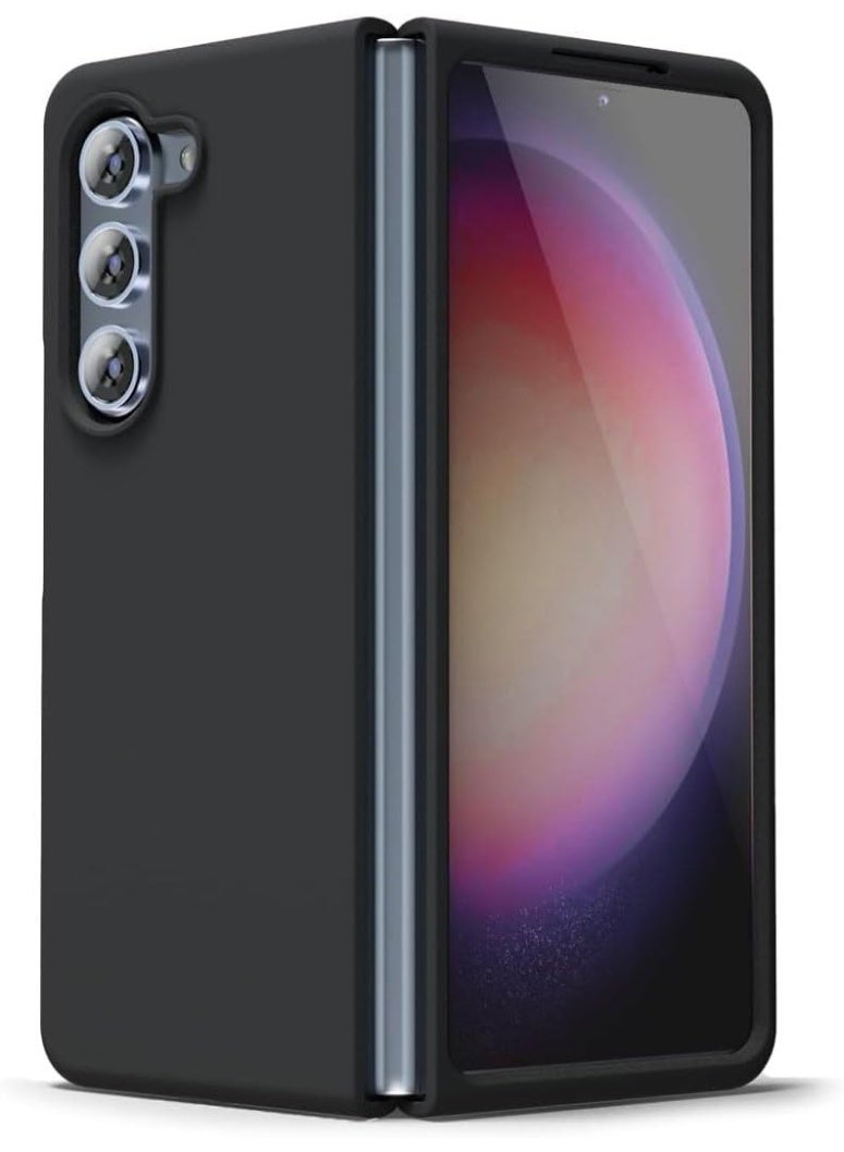 Case for Samsung Galaxy Z Fold 6, Liquid Silicone Cover, Light and Thin Protection Shock Proof Anti-fingerprint Anti-scratch Soft Cover for Galaxy Z Fold6 - Image 1