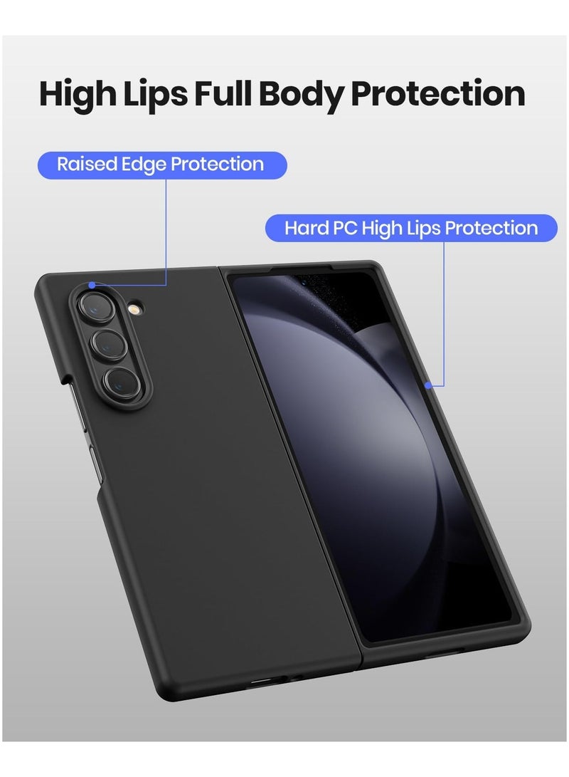Case for Samsung Galaxy Z Fold 6, Liquid Silicone Cover, Light and Thin Protection Shock Proof Anti-fingerprint Anti-scratch Soft Cover for Galaxy Z Fold6 - Image 2