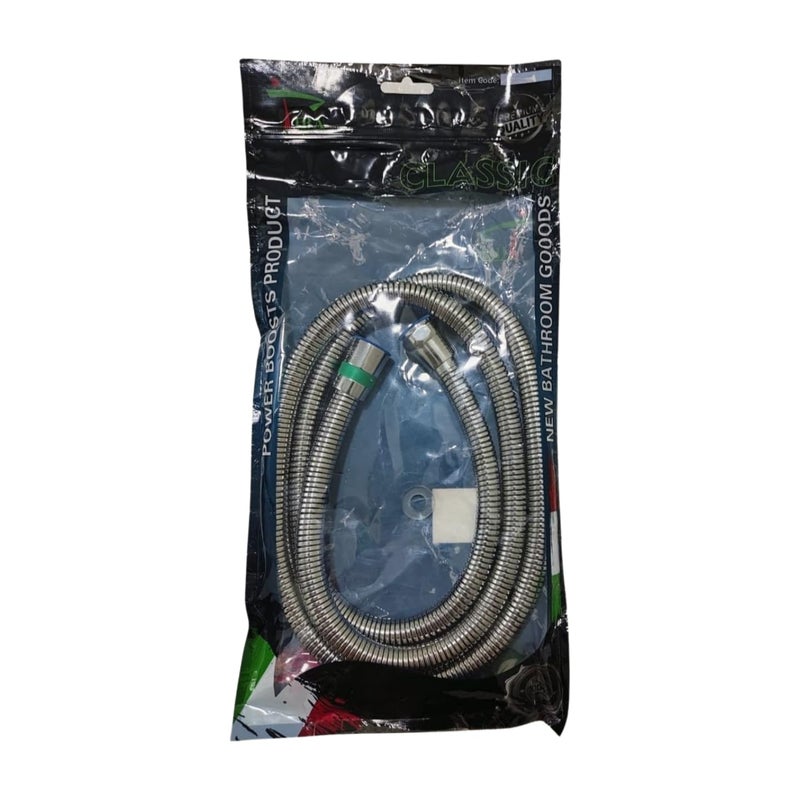 Italian Made Stainless Steel Shower Hose High Material Explosion-proof Leak Proof 150cm 5 Years Warranty (Long Life) - Image 1