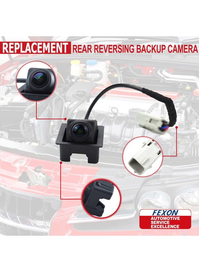 FEXON Rear Park Assist Camera Compatible with Cadillac GM SRX 2010 2011 2012 2013 2014 2015 2016 Night Vision Waterproof Tailgate Rear View Backup Reverse Safty Cameras 23205689 - Image 4