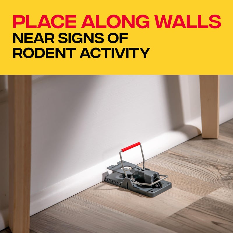 Victor Power-Kill Humane Mouse Traps M393SSR - 6 Easy Set, Reusable, Power-Kill Victor Mouse Traps - Image 5