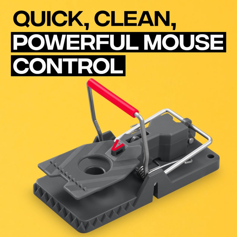 Victor Power-Kill Humane Mouse Traps M393SSR - 6 Easy Set, Reusable, Power-Kill Victor Mouse Traps - Image 2