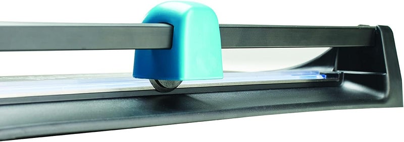 AVERY A4 A4TR Office Trimmer - Paper Cutter, Black and Teal - Image 4