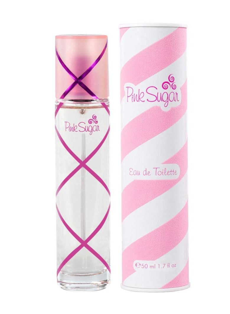 Pink Sugar Pink Sugar Eau de Toilette Perfume for Women, Floral + Fruity Scent, Notes of Raspberry, Cotton Candy, and Vanilla, Sweet and Sensual Fragrance - Image 1