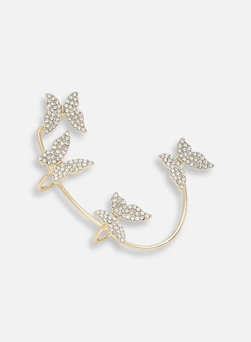 SOHI Party Artificial Cuff Earring Jewellery