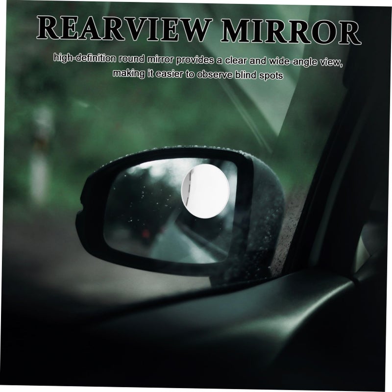 Suction Cup Round Convex Side Mirror For Car SUV Truck Easy Installation Durable - Image 5