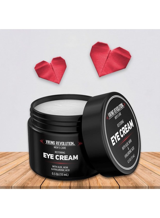 فايكنج رفلوشن كريم العيون للرجال من فايكينج ريفولوشن - مضاد طبيعي للشيخوخة، علاج الهالات السوداء، يقلل الانتفاخات وتجاعيد العين - 6 مل - Image 2