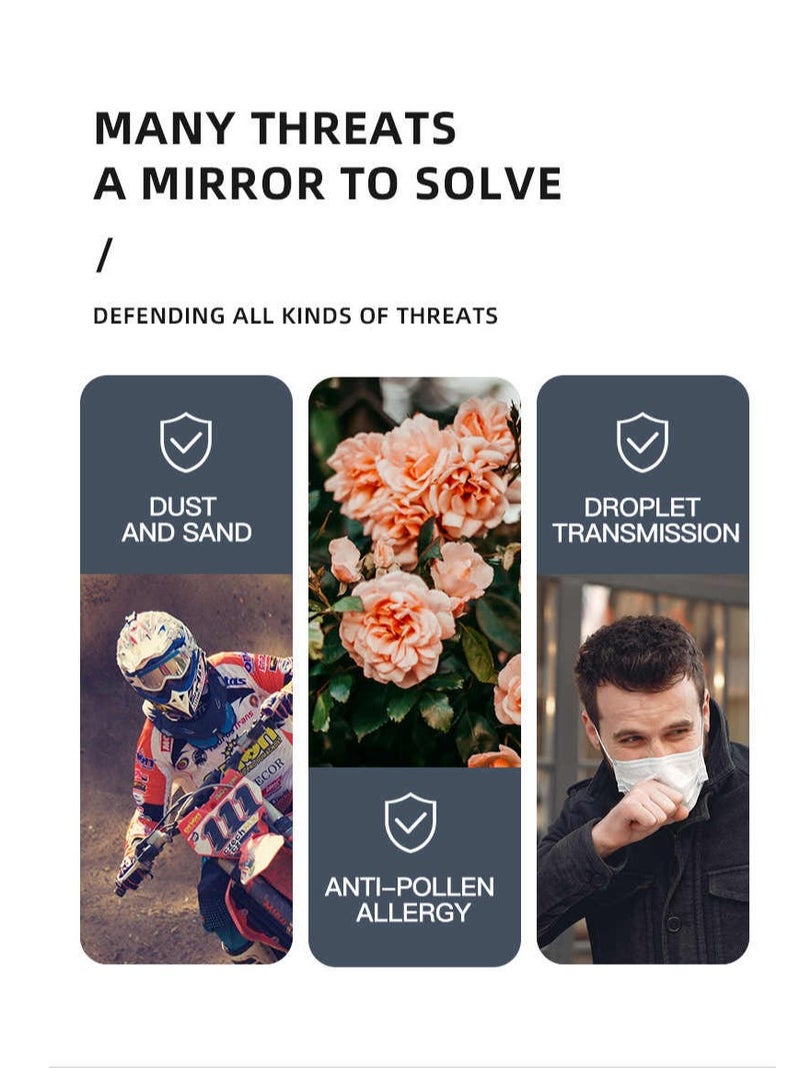 SYOSI 3 Pcs Safety Glasses with Side Shields Safety Goggles Protective Glasses Safety Glasses Over Glasses Multifunctional Eye Protection Goggles, Anti-Fog, Anti Splash, Dust Proof, UV Protection - Image 3