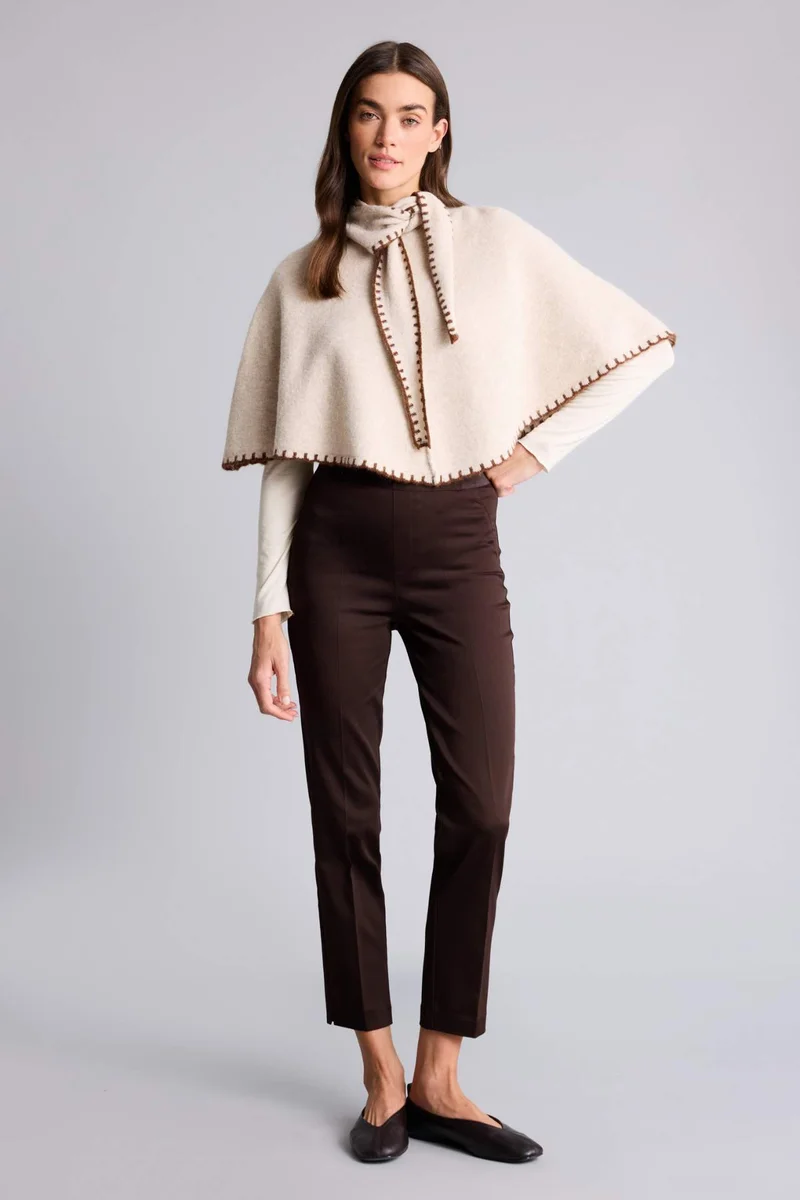 DeFacto Cigarette Normal Waist Straight Leg Satin Trousers