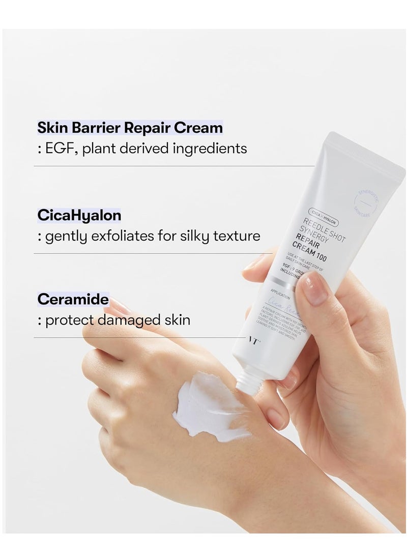 VT COSMETICS Reedle Shot Synergy Repair Cream 100 - 50ml - Image 3