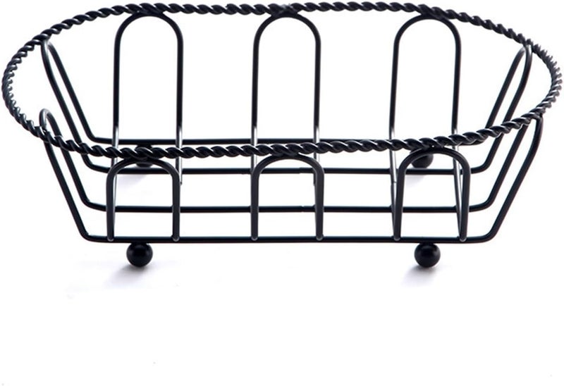 Fast Food Baskets Wire Snack Basket, Fries Fried Chicken Plate, Restaurant Goods, Food Bread - Image 1