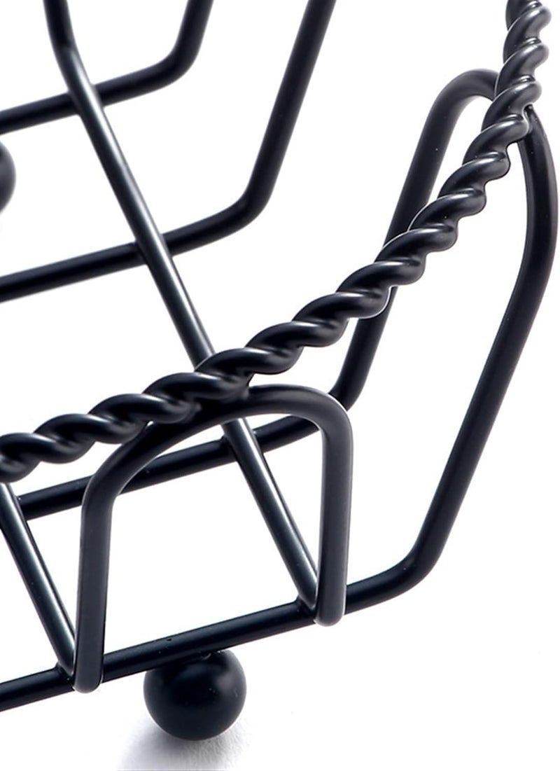Fast Food Baskets Wire Snack Basket, Fries Fried Chicken Plate, Restaurant Goods, Food Bread - Image 5