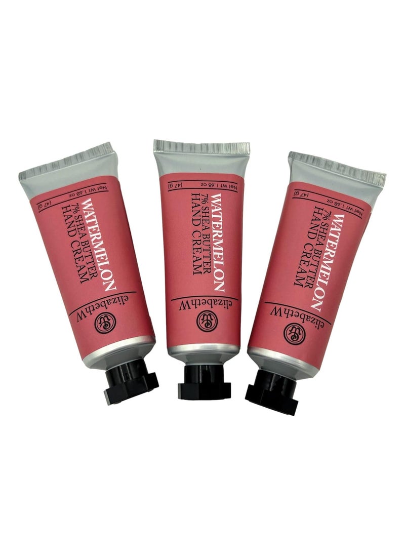 elizabeth W - elizabeth W elizabethW Watermelon Hand Cream 168 Ounces Set of 3 White - Image 1