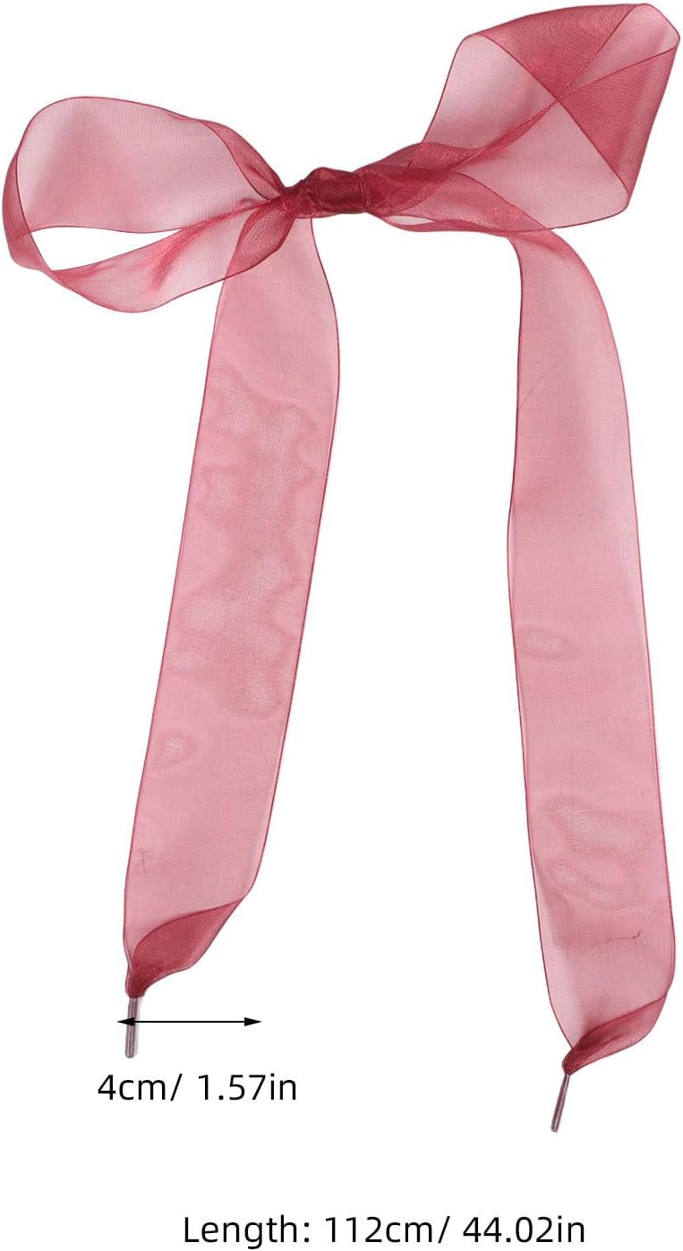 11 Pairs Women Flat Chiffon Ribbon Shoelaces for Sneakers Casual Shoes and Heels, 120cm Long, Bulk Shoe Strings for Fashion Athletic Footwear - Image 2