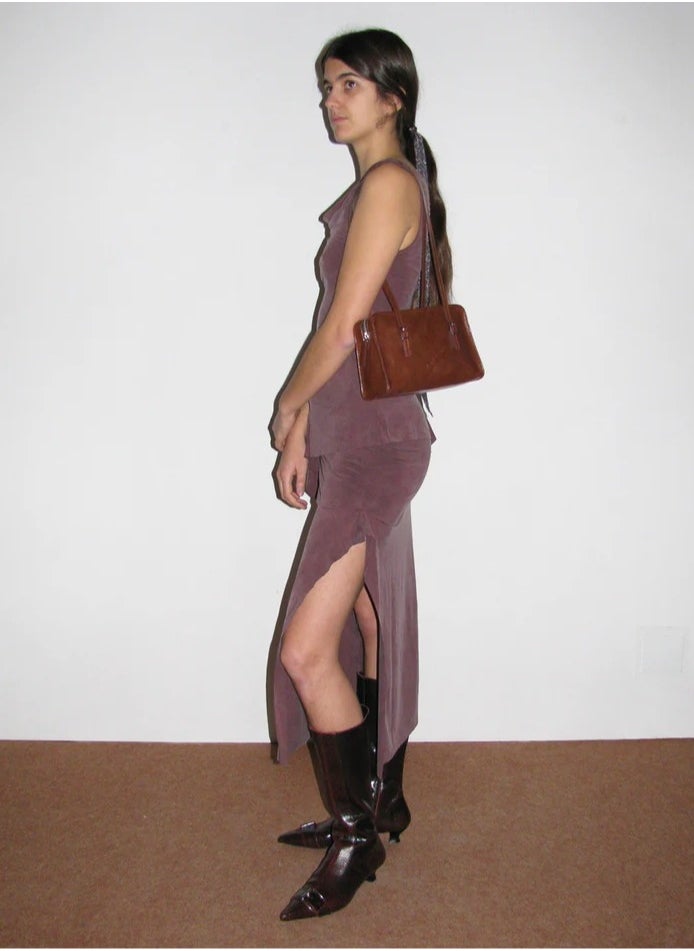 PALOMA - Paloma Wool Patent Leather Shoulder Bag HandBags - Image 1