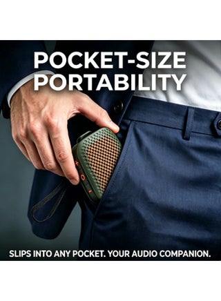 Monster M3 Magnetic Clip-On Mini BT V5.4 Portable Outdoor Jobsite Wearable Wireless Bluetooth Speakers with Bass Altavoz Mic - view 4