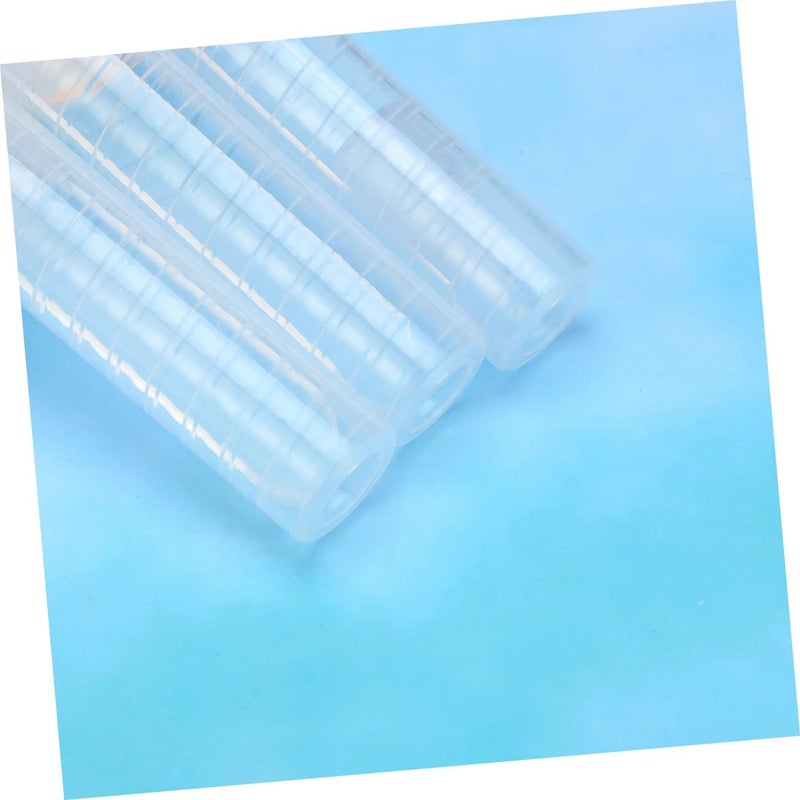 Transparent Plastic Chalk Holder Clips 10PCS Water Soluble Covers for Clean Use - Image 3