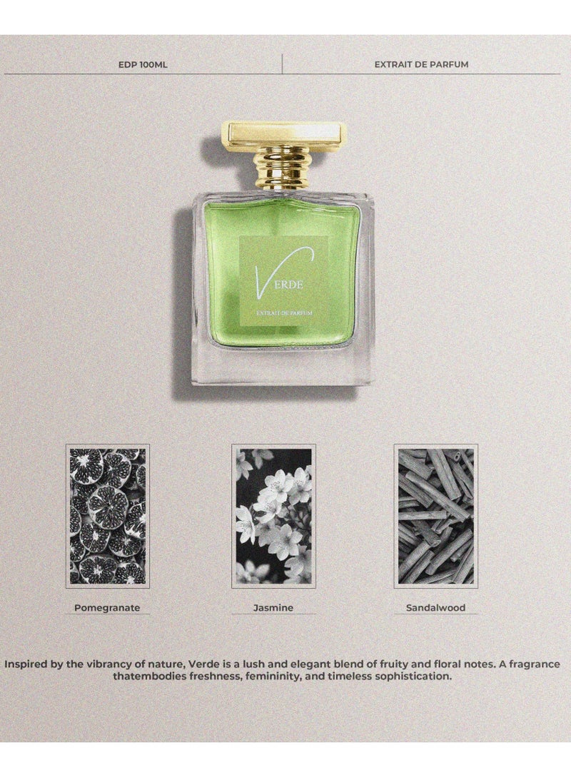 عطور ايه ام دي - عطر Privilege Verde من AMD Perfumes للرجال والنساء، 100 مل - Image 1