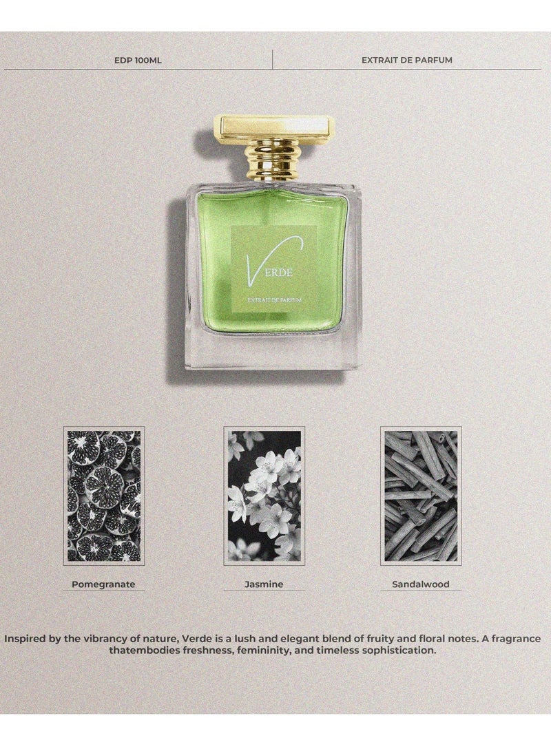 AMD Perfumes Privilege Verde By AMD Perfumes Men and Women Fragrance EDP 100ml - Image 3