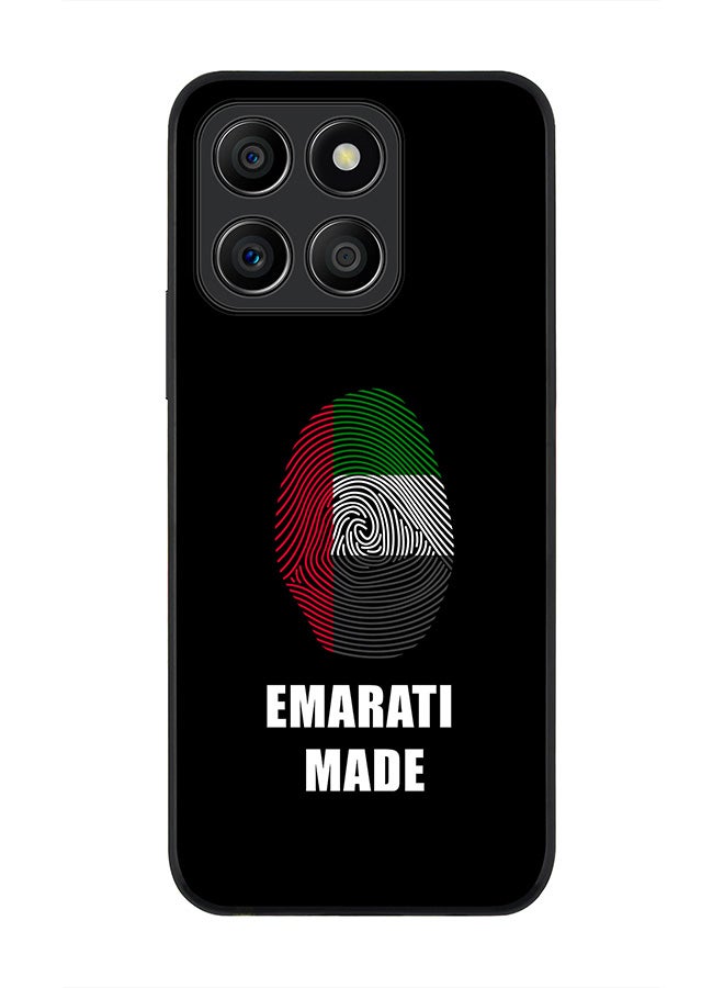Stylizedd Rugged Black Edge Case for Honor X8b, Slim fit Soft Case Flexible Rubber Edges Anti Drop TPU Gel Thin Cover -  Emarati Made - Image 1