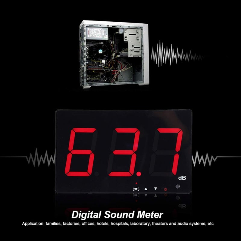 SW 525B Digital Sound Level Meter with LCD Display Alarm Data Storage USB - Image 3