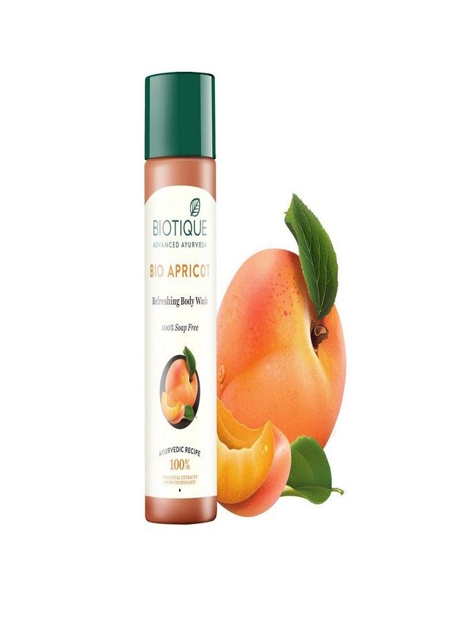 Biotique Biotique Bio Apricot Refreshing Body Wash, 190ml - Image 2
