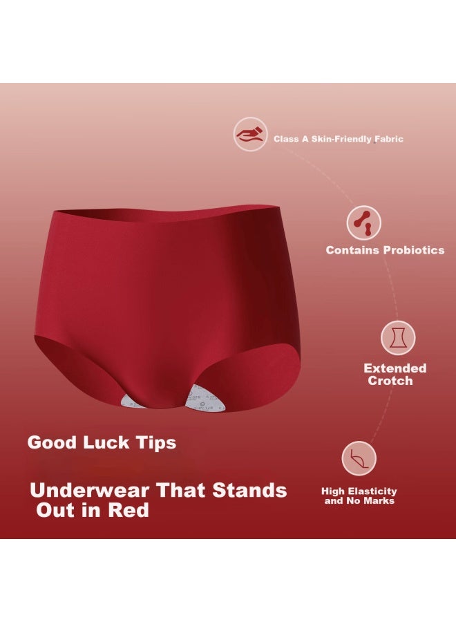 Yuzhaolin Red Underwear Set For Women, Year Of Birth Edition, Small Chest Push-up Bridal Lingerie, Bra And Panties Set - Image 4