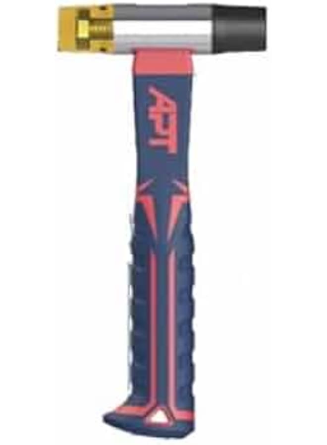 Apt Hammer with rubber side and plastic side, fiber handle, 300 grams, APT