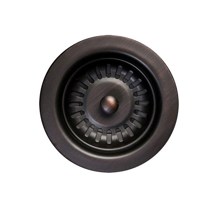D132ORB 35INCH UNIVERSAL KITCHENBAR BASKET STRAINER DRAIN OIL RUBBED BRONZE