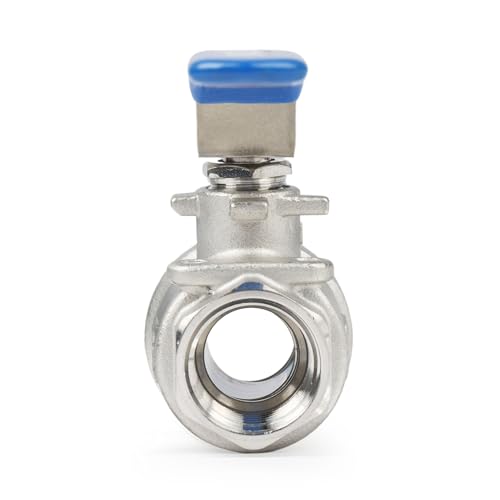 U.S. Solid 1/2" Ball Valve – 304 Stainless Steel, Full Port, 1000 WOG, Heavy Duty, Corrosion-Resistant, Female NPT for Water, Oil, Gas, Industrial & Home Use - Image 5