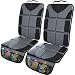 Gimars Car Seat Protectors 2 Pack XL 5Layer Thickest EPE Waterproof Protectors with 600D Fabric Nonslip Backing Storage Pockets for SUV Sedan Truck Leather Seats Gray - Image 2
