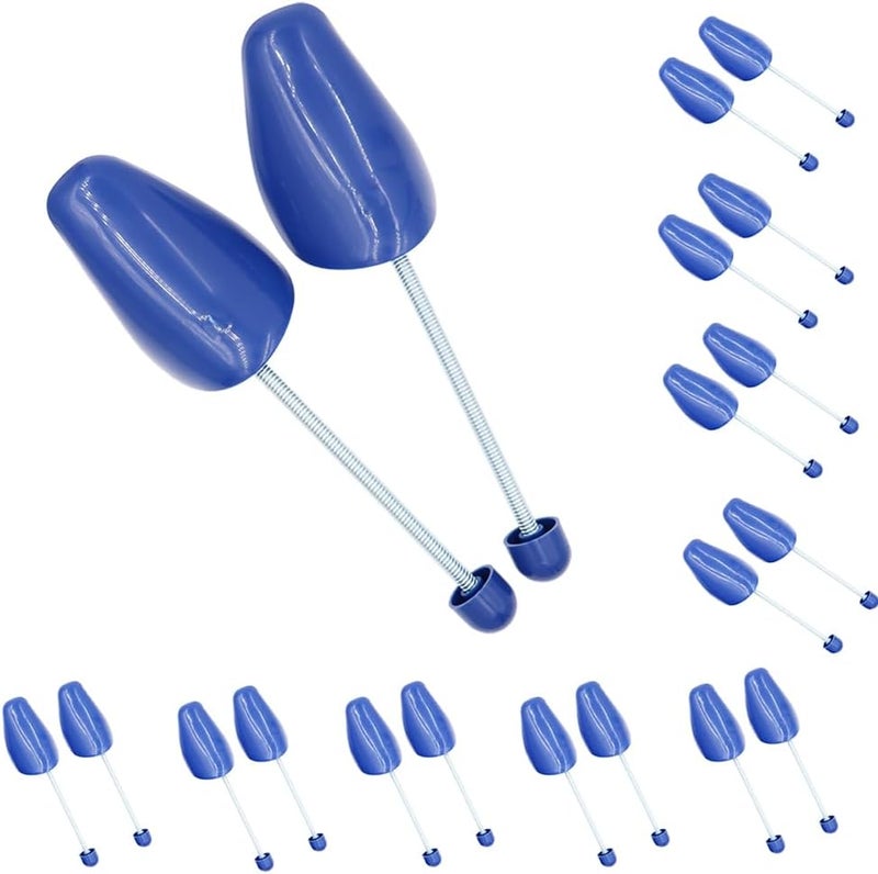 EchoDone 10 Pairs Plastic Shoe Tree Stretcher Shaper for Men - Image 1