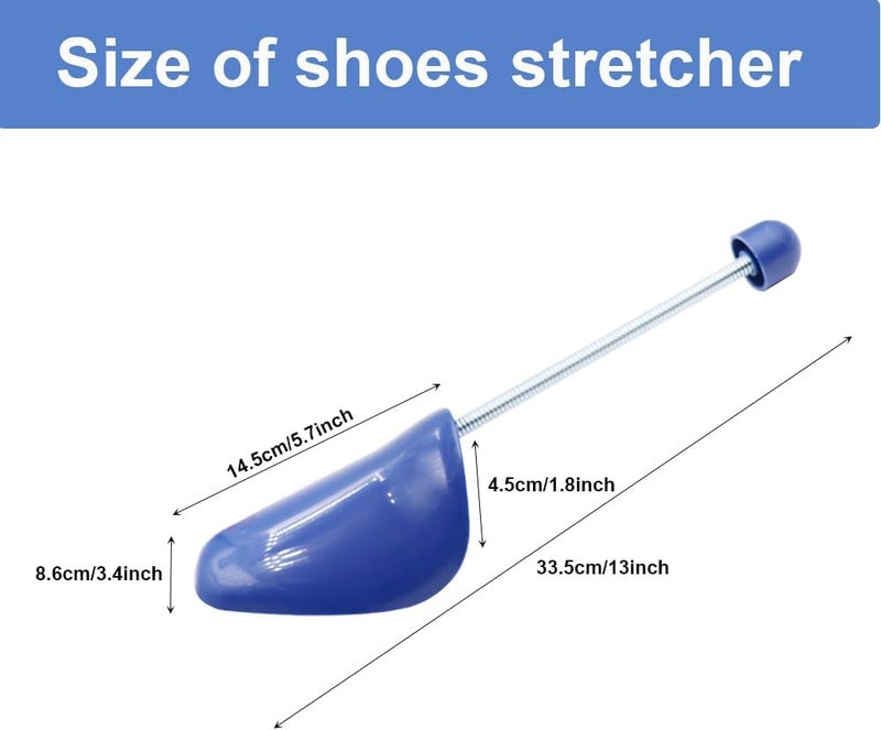 EchoDone 10 Pairs Plastic Shoe Tree Stretcher Shaper for Men - Image 2