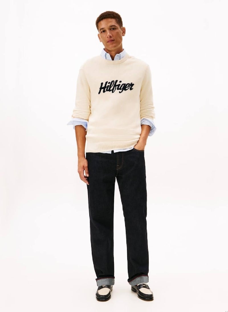 TOMMY HILFIGER Seasonal Graphic Pullover Sweater - Image 4